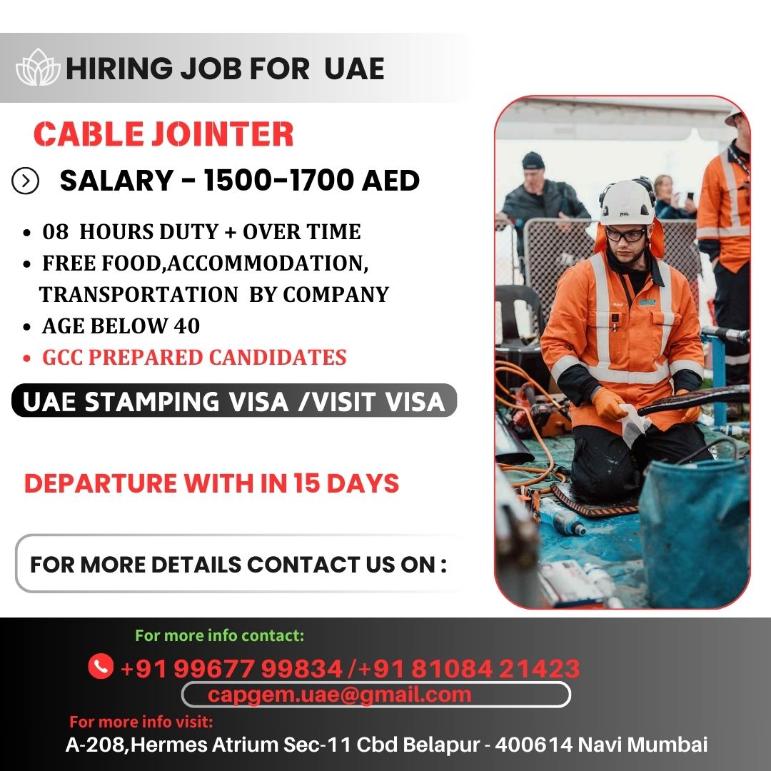 HIRING JOB FOR UAE