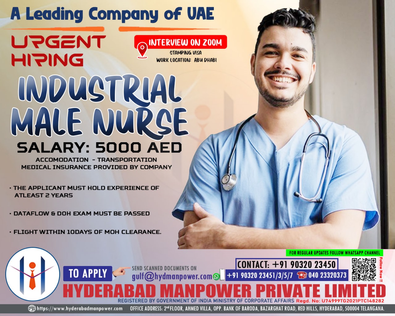 Urgent Hiring for A Leading Company of UAE